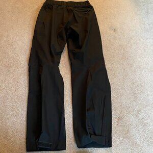Women's S/P Gortex Shell Skiing/Hiking Shell Pants, Black